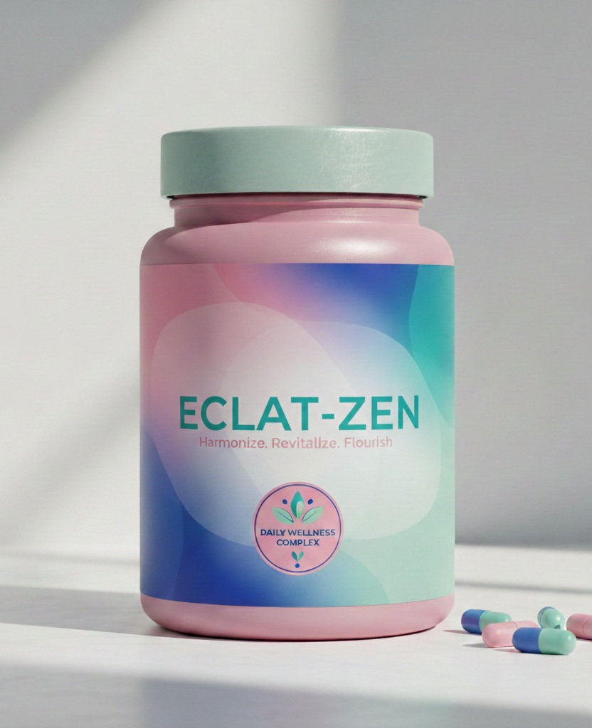 ECLAT-ZEN product bottle on a clean minimal background